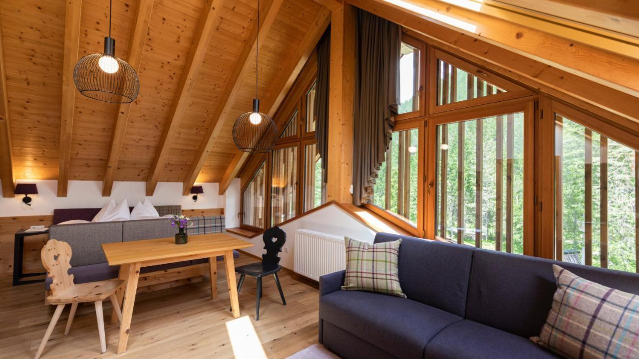 Natura Boutique Chalet Wellness Spa Toblach Buitenkant foto