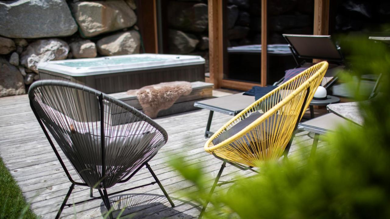 Natura Boutique Chalet Wellness Spa Toblach Buitenkant foto